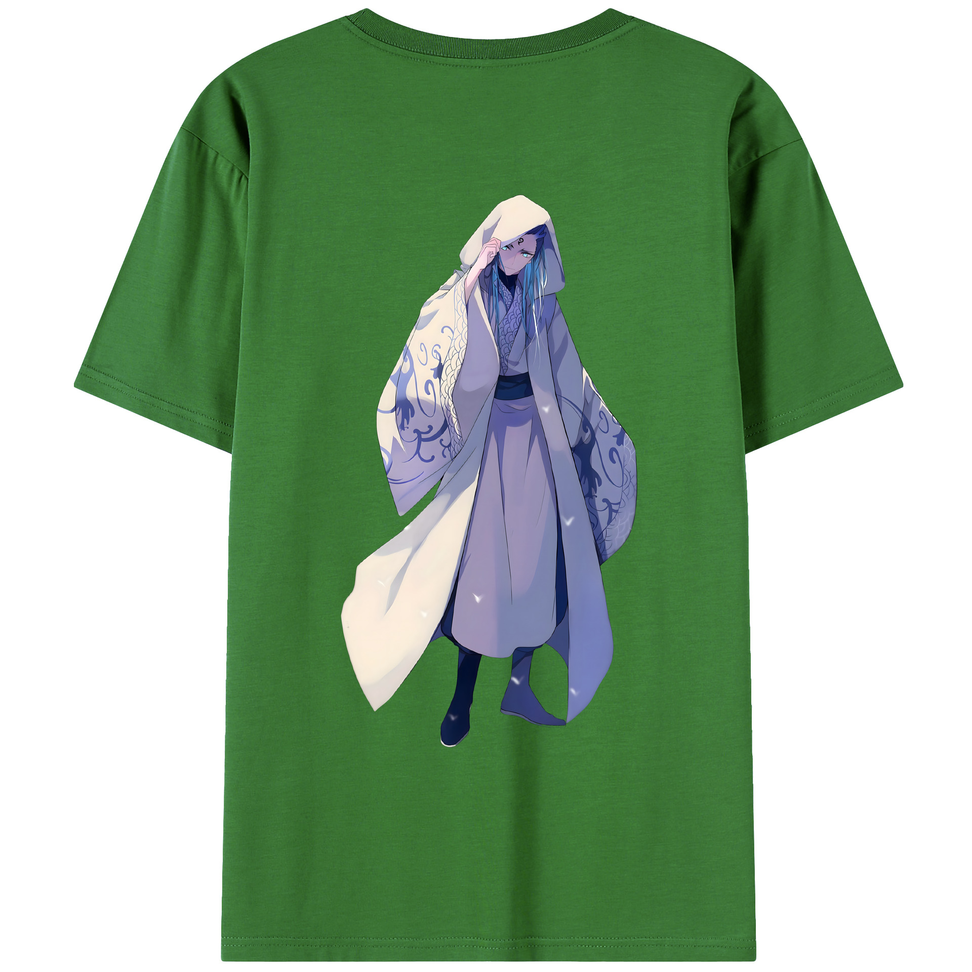 （画像用） Ne Zha 2 ナタ 魔童の大暴れ レディース半袖Tシャツ(バックプリント)